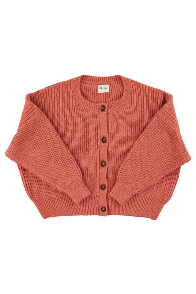 SISTERS KNITTED SOFT CARDIGAN OLD PINK