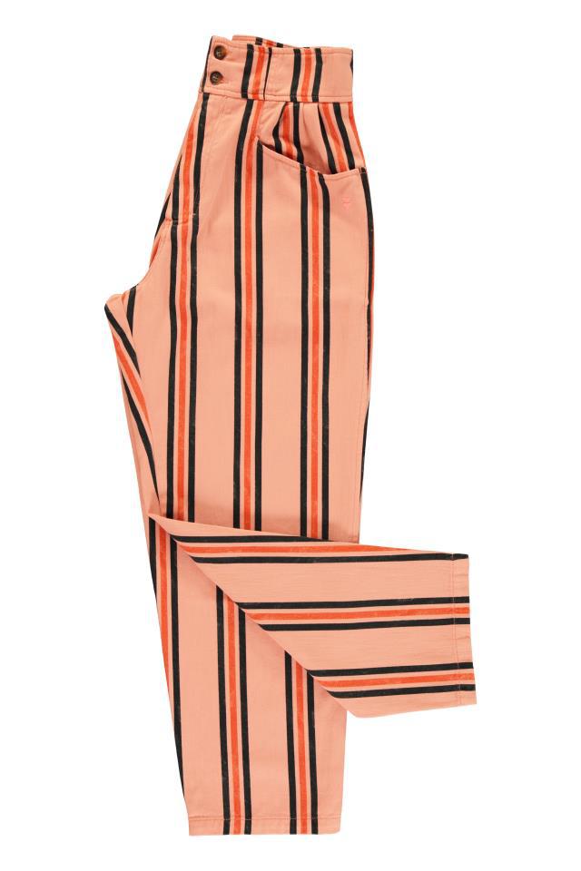 SISTERS TROUSERS LIGHT PINK W STRIPES