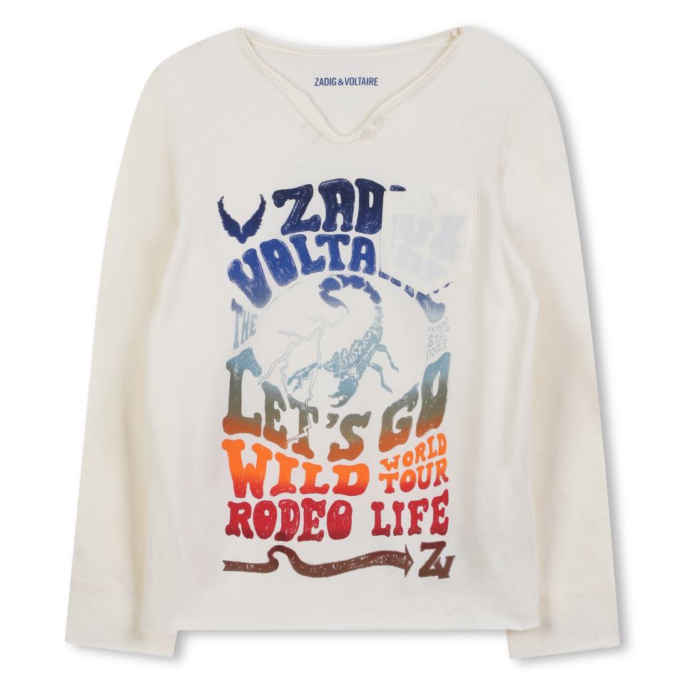 ZADIG CAMISETA CRUDO