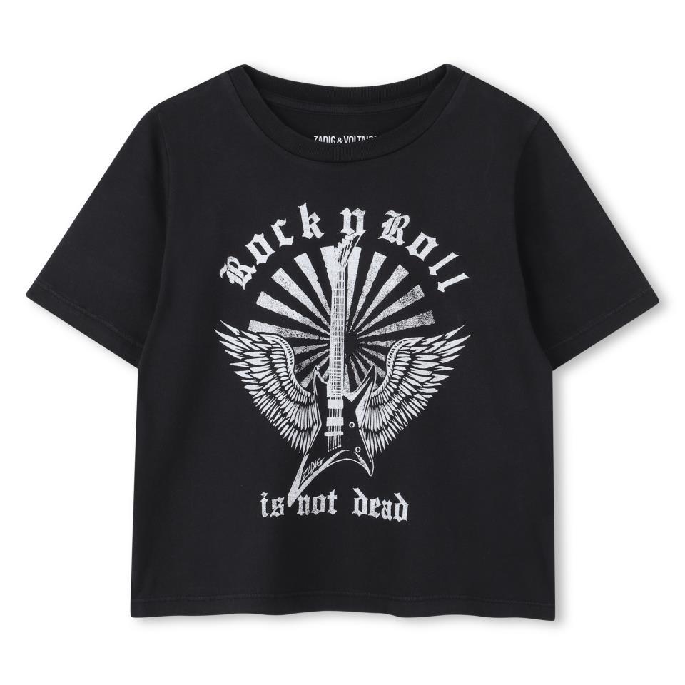 ZADIG CAMISETA M.C. NEGRA