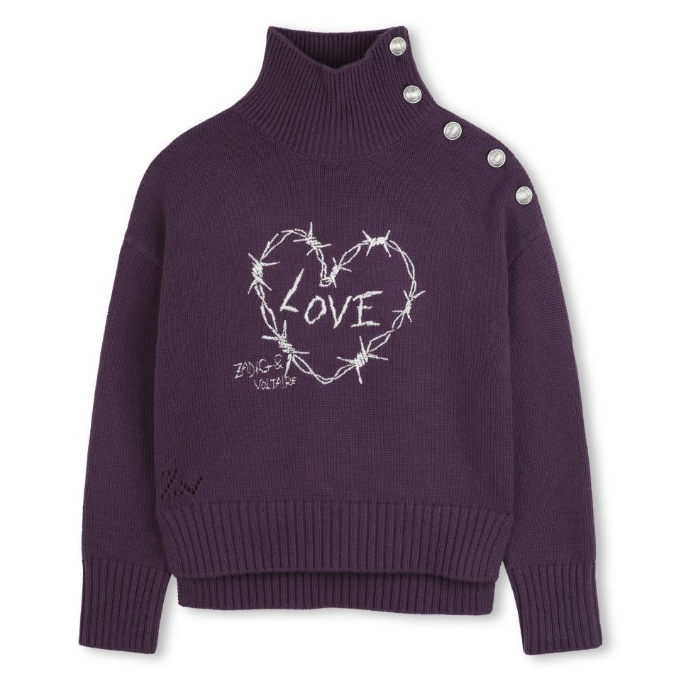 ZADIG JERSEY CIRUELA
