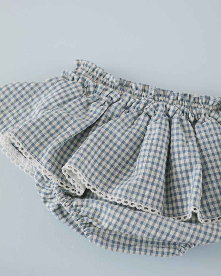 MC BRAGA MINIFALDA MINIVICHY AZUL DENIM