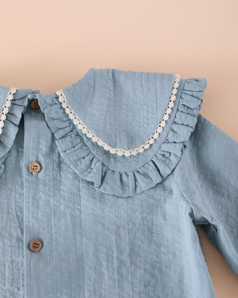 MC CAMISA DOBLE CUELLO ACERO